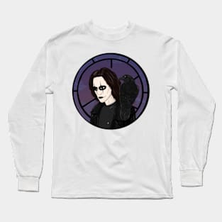 Eric Draven - The Crow Artwork Long Sleeve T-Shirt